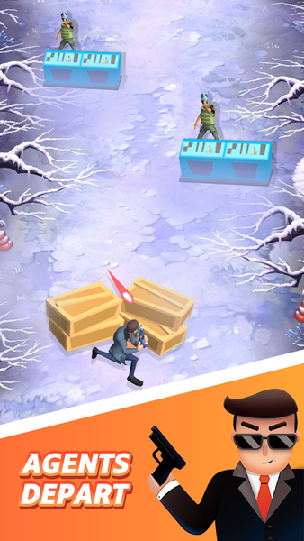 Agents Depart - Gameplay image of android game