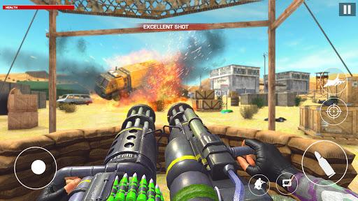 Army Gun Simulation War Games - Gameplay image of android game
