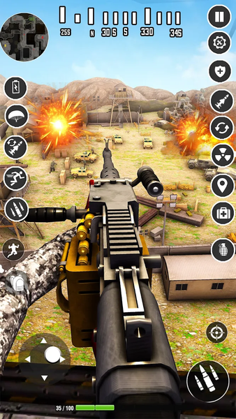 Gunship Combat: Helicopter ۳D - عکس بازی موبایلی اندروید