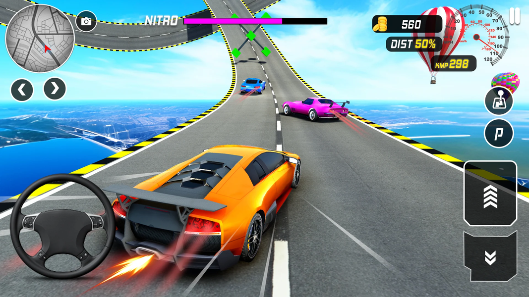 GT Ramp Car Games: Car Racing - عکس بازی موبایلی اندروید