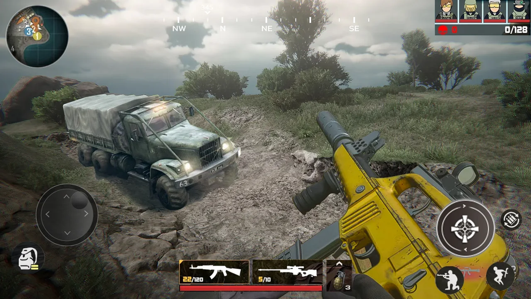 FPS Commando Shooting Game - Gameplay image of android game