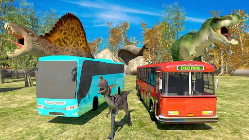 Dinosaur Park: Tour Bus Driving - Gameplay image of android game