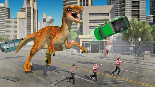 Hungry Dinosaur Hunting Simula - Image screenshot of android app