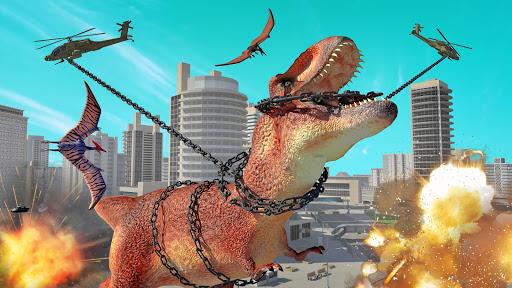 Hungry Dinosaur Hunting Simula - Image screenshot of android app