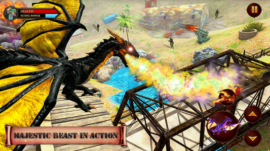 Flying Dragon Simulator Games Game for Android - Download