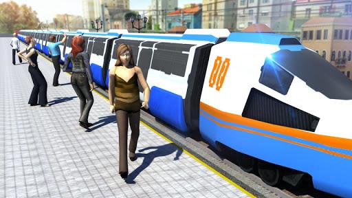 Euro Train Simulator - Gameplay image of android game