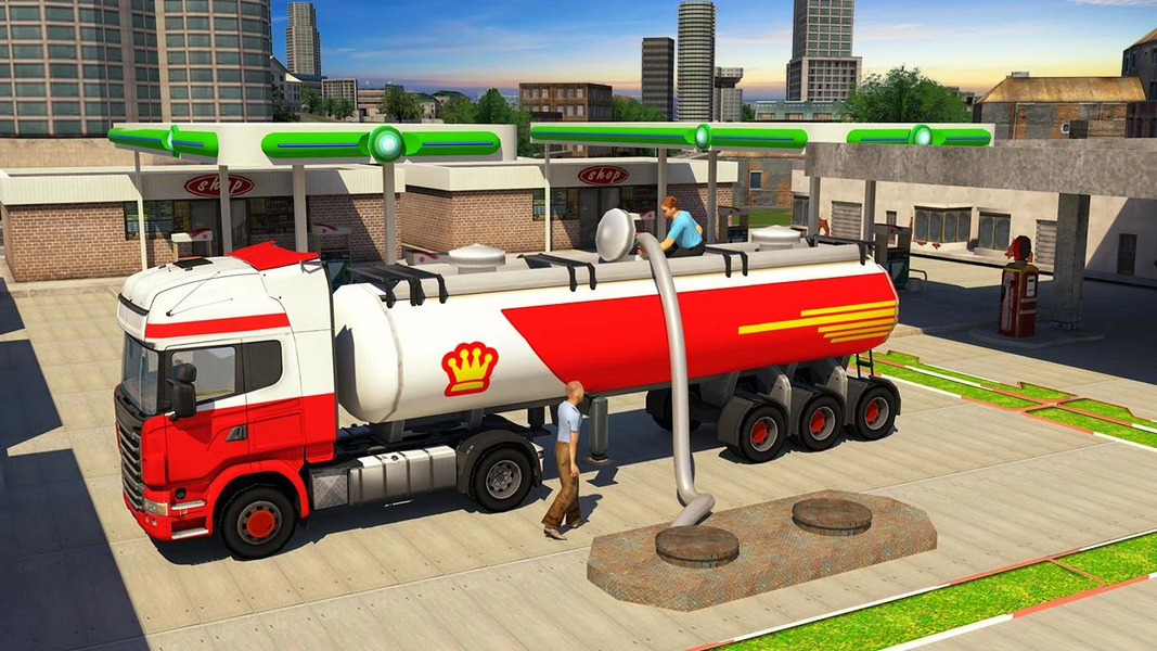 Oil Tanker Truck Driving - عکس بازی موبایلی اندروید