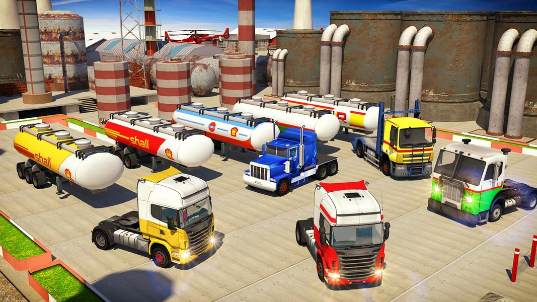 Oil Tanker Truck Driving - عکس بازی موبایلی اندروید