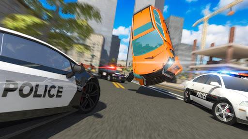 Cop Car Driving Simulator: Pol - Gameplay image of android game