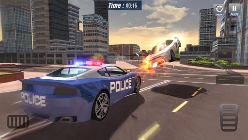 Police Car Sim - Gameplay image of android game