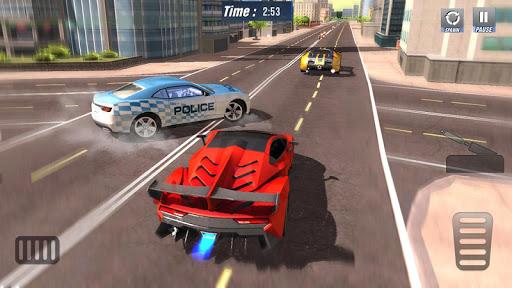 Police Car Sim - Gameplay image of android game