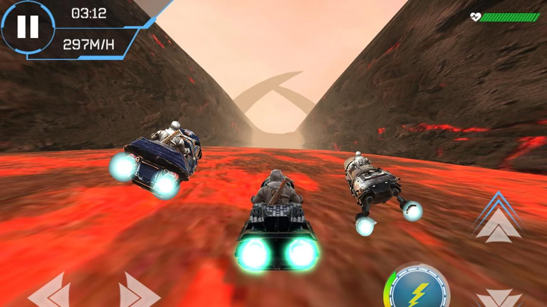 Space Star Racing Wars -  Free - Gameplay image of android game