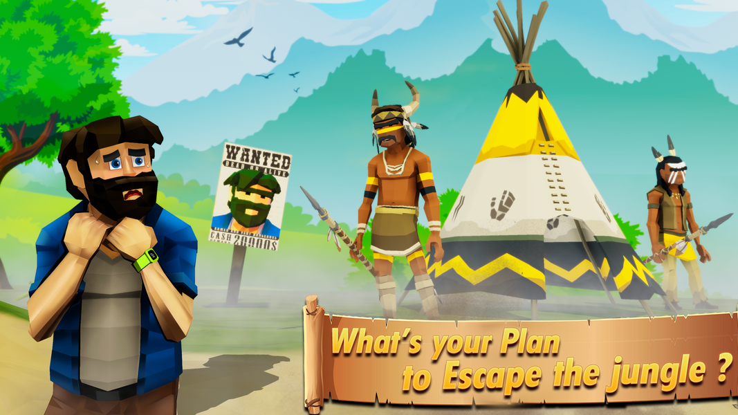 Jungle Escape: Tricky Puzzles - Gameplay image of android game