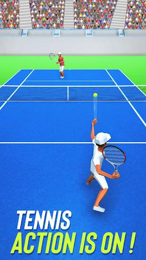 Tennis Fever 3D: Free Sports Games 2020 - Image screenshot of android app