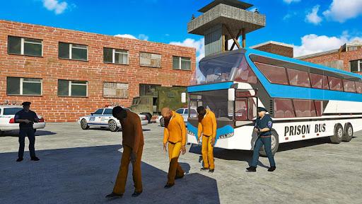 American Police Prisoner Bus Simulator- Free Games - Image screenshot of android app