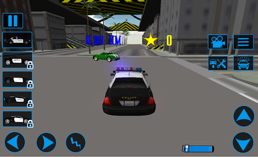 Police Car Driving 3D - Gameplay image of android game