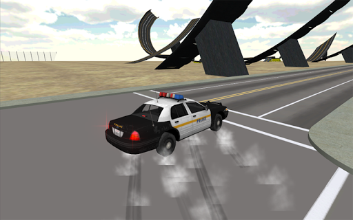 Police Car Driving 3D - Gameplay image of android game