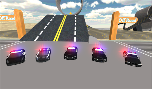 Police Car Driving 3D - Gameplay image of android game