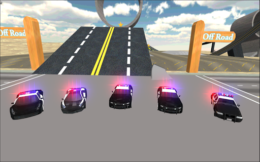 Police Car Driving 3D - Gameplay image of android game