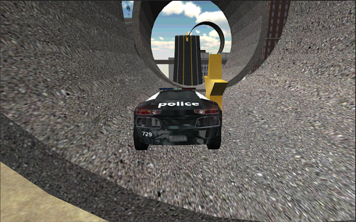 Police Car Driving 3D - Gameplay image of android game