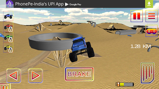RC Monster Truck Simulator 3d - Gameplay image of android game