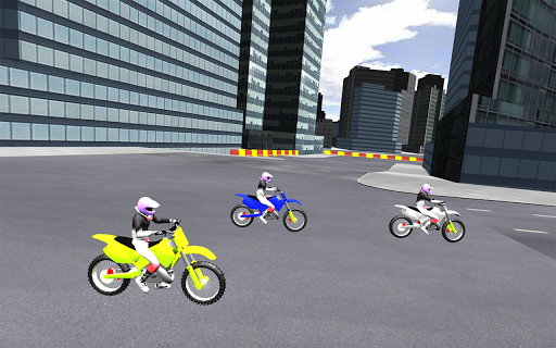 City Motorbike Racing 3D - Gameplay image of android game