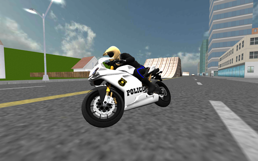 Police Bike Driving 3D - Gameplay image of android game