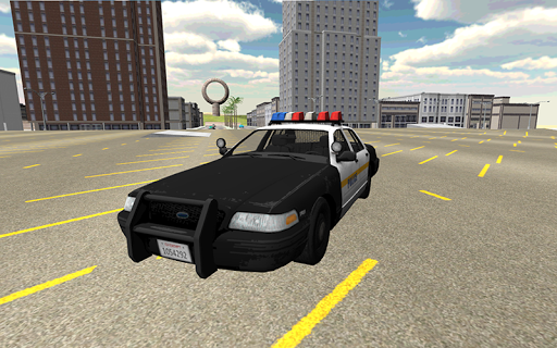 Police Car Racer 3D - Gameplay image of android game