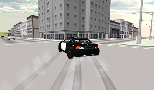 Police Car Racer 3D - Gameplay image of android game