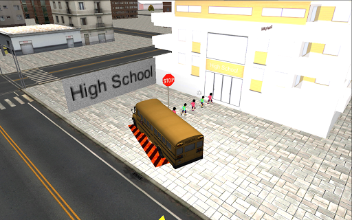 School Bus Driver 3D - Gameplay image of android game