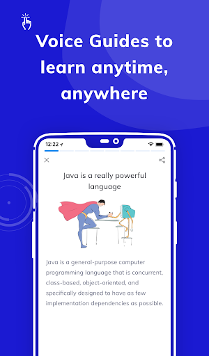 Programming Hub: Learn to code - Image screenshot of android app