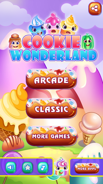 Cookie Wonderland - عکس برنامه موبایلی اندروید