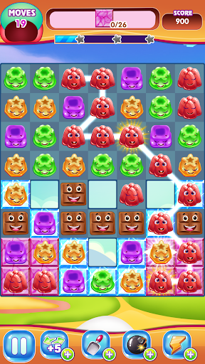 Jelly Temple Mania - Gameplay image of android game