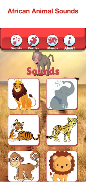 Wildlife Africa Games For Kids - عکس بازی موبایلی اندروید