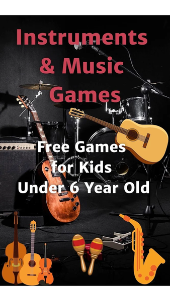 Instrument, Music Game for Kid - عکس بازی موبایلی اندروید