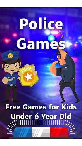 Kids Police Officer Cop Games - Image screenshot of android app