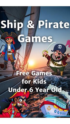 Pirate Ship: Games For Kids - Image screenshot of android app