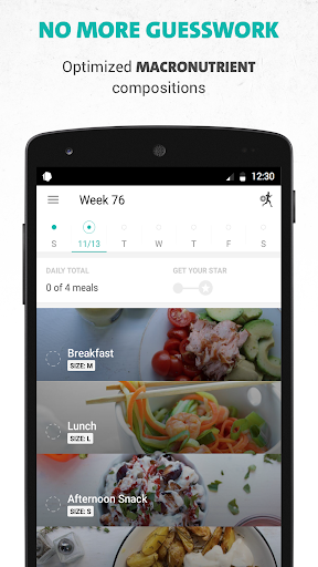 Freeletics Nutrition - عکس برنامه موبایلی اندروید