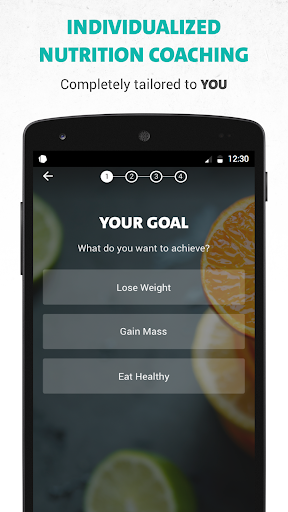 Freeletics Nutrition - Image screenshot of android app