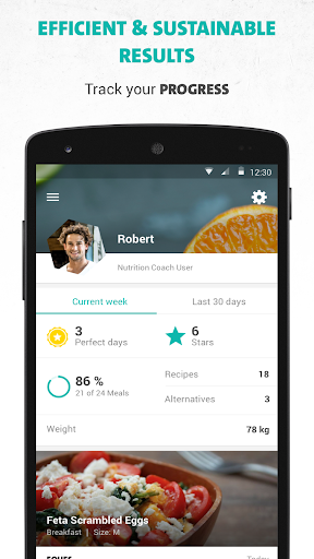 Freeletics Nutrition - عکس برنامه موبایلی اندروید