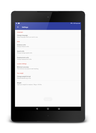 My GPS Odometer - عکس برنامه موبایلی اندروید