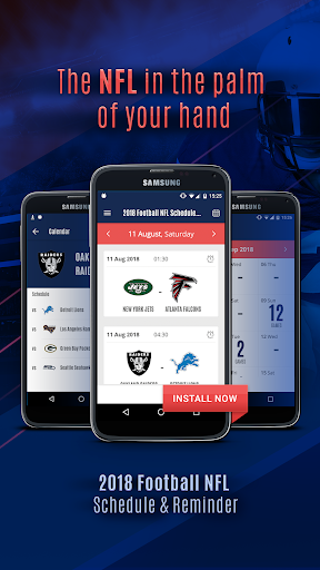 ۲۰۲۵ NFL Schedule & Reminder - عکس برنامه موبایلی اندروید