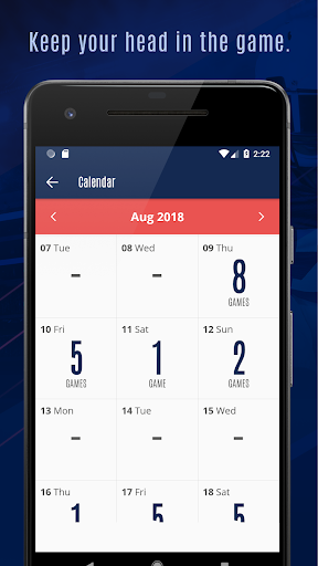 2025 NFL Schedule & Reminder - Image screenshot of android app