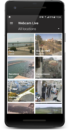 Webcam Online Viewer Worldwide - عکس برنامه موبایلی اندروید