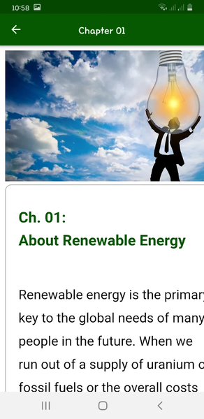 Renewable Energy - عکس برنامه موبایلی اندروید