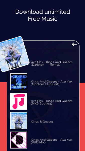Music Downloader -  Mp۳ Music - عکس برنامه موبایلی اندروید