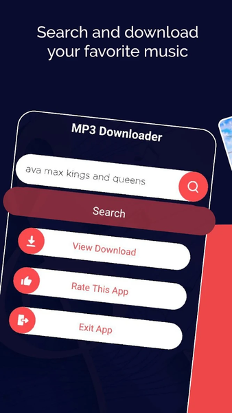 Music Downloader -  Mp3 Music - عکس برنامه موبایلی اندروید