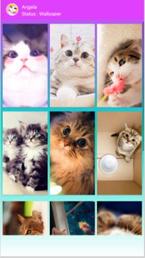 Call Cat Angela's Chat -  callprank - Image screenshot of android app