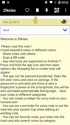 Notepad App ZNotes - Image screenshot of android app