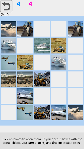 Pairs - train memory and concentration - Gameplay image of android game
